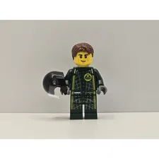 LEGO Speed Champions Lotus Evija Driver Minifigure sc096 Helmet New Genuine