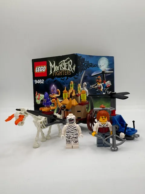 LEGO Monster Fighters THE MUMMY #9462 w/ Manual~Glow in Dark Incomplete See Desc
