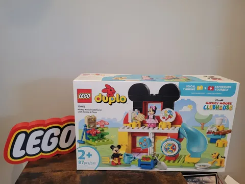 LEGO #10465 MICKEY MOUSE CLUBHOUSE WITH MINNIE & PLUTO FREE SHIP LOWER 48 STATES