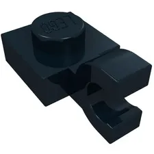 LEGO Part 6019 - Plate Special 1 x 1 with Clip Horizontal [Thi - Pick Your Color