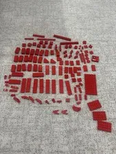 LEGO Dark Red Assorted LEGO Bulk Pack Building Bricks Pieces