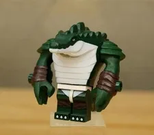 LEGO Minifigure Leatherhead tnt033 Teenage Mutant Ninja Turtles from Set 79121