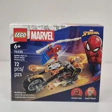 LEGO 76335 Spider-Man Vs. Ghost Rider Motorcycle 72Pcs New Sealed