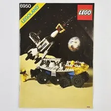 Lego Legoland 6950 Instruction Manual Only Space 1982 Vtg