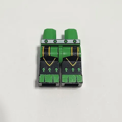 Lego Legs Marvel Superhero Green Pants Black Gold Minifigure Minifig Figure