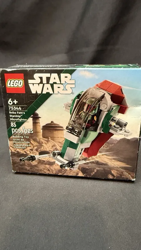 LEGO Star Wars: Boba Fett's Starship Microfighter (75344) NIB SEALED