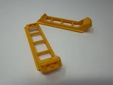 LEGO 26561 Yellow Roller Coaster Rail 2 x 8 x 6 Slope Lot Of 2