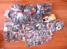 6 lbs. of Sorted and Mixed Lot Bags of Assorted Lego Pieces (See Pictures)