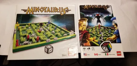 LEGO 3841 Minotaurus Game 2 Instruction Manuals Only! No Bricks No Game! Build