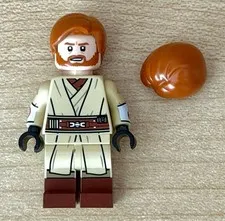 LEGO Obi Wan Kenobi Custom Minifigure - LC Light Customs Clone Wars