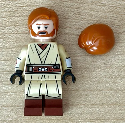 LEGO Obi Wan Kenobi Custom Minifigure - LC Light Customs Clone Wars