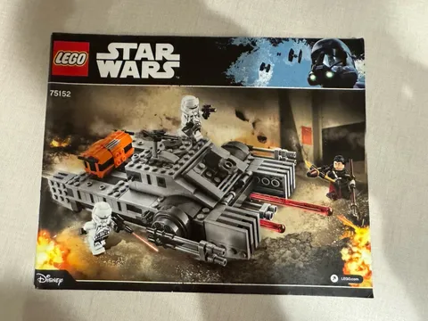 Lego Star Wars Imperial Assault Hover Tank 75152  Instruction Manual Book Only  
