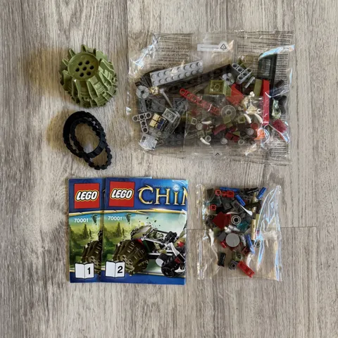 LEGO Legends of Chima 70001 Crawley's Claw Ripper - New Open Box - Complete