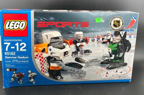 Lego Sports Slapshot Slammer Stadium NHL Set 65182 - 2003 *READ Incomplete Box*