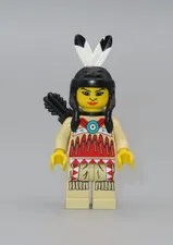 LEGO Female Native American quiver minifigure Western 6748 6746 6766 6763