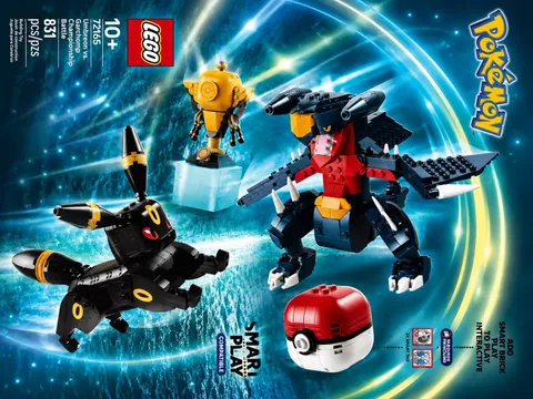 Lego Pokemon Smart Play Set 72165 Umbreon vs. Garchomp Championship Battle NEW