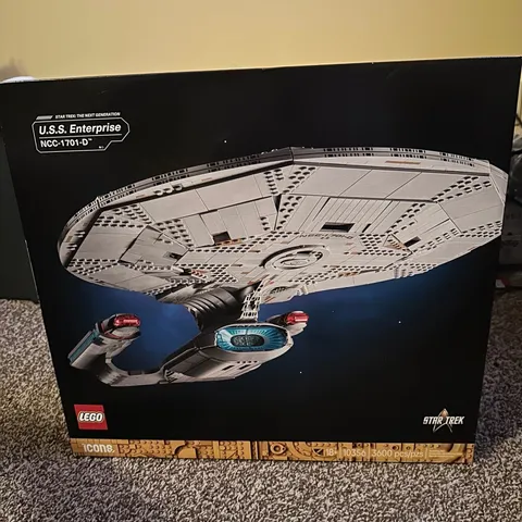 NIB LEGO Star Trek Next Generation USS Enterprise NCC 1701 D 10356 3600 Piece