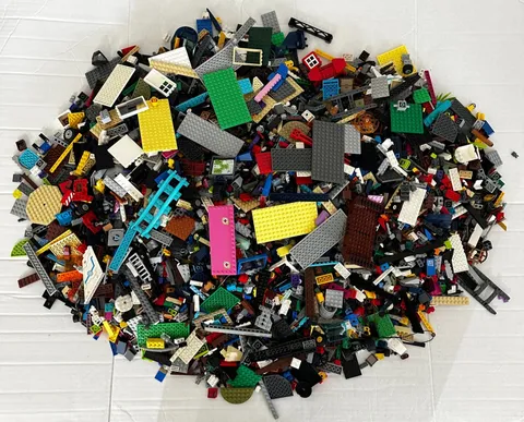 Lego Bulk Lot of 22 Lbs Mixed Building Bricks Blocks Parts Pieces