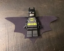 LEGO Batman Movie Minifigure The Black Suit with Cape