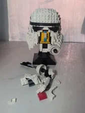 LEGO Star Wars 75276 Stormtrooper Helmet Used No Box Instructions Missing Pieces