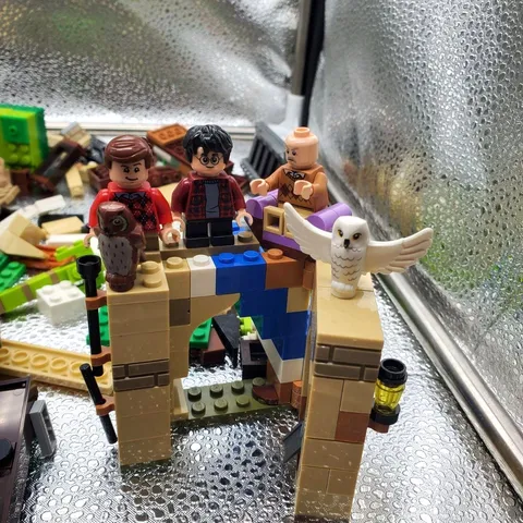 LEGO Harry Potter 4 Privet Drive Bulk Parts Lot Minifigs Dursley Owls
