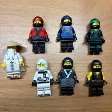 LEGO Minifigure NINJAGO Lot Set of 7 Bulk Sale