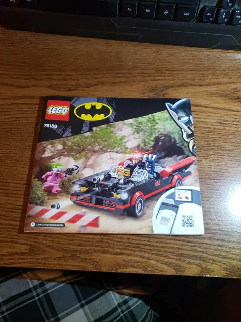 LEGO Batman Classic TV Series Batmobile 76188, Instruction Manual ONLY