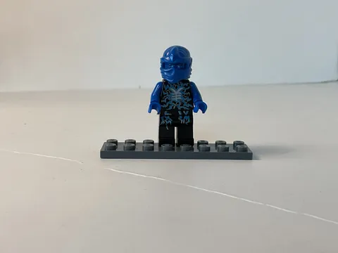 Lego Ninjago Airjizu Jay Minifigure from Retired Set 70740 No Accessories