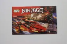 LEGO® NINJAGO® 70638 Katana V11 Instruction Manual Only!