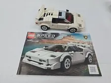 LEGO Speed Champions Lamborghini Countach 76908, with manual 