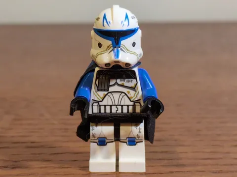 LEGO 75012 Captain Rex Phase 2 Pauldron Kama sw0450 sw0359 + Build Pieces EUC