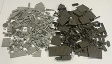 LEGO 2+ LB Lot Classic Space Castle Train Old Light Gray & Old Dark Gray Parts
