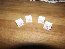 Lego 2x2 Cash Register Slope Brick Friends Printed 4 Pieces