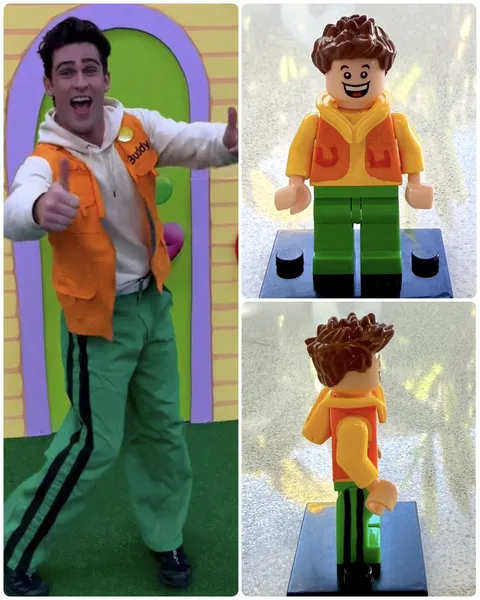 The Wiggles Buddy Lego Minifigure