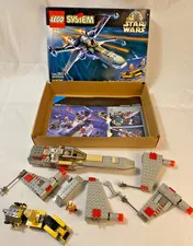 LEGO STAR WARS 7140 X-wing Fighter 100% Complete W/Box & Instructions 