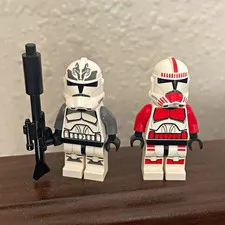 LEGO Star Wars Phase 2 Wolfpack Clone Trooper & Shock Trooper