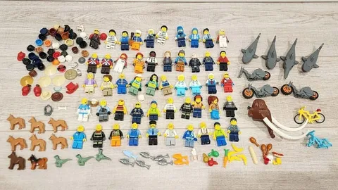 LEGO Minifigure CITY Animals Bike Lot Set Bulk Sale