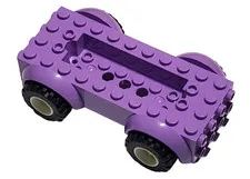 Lego 11650c02 3225c02 Vehicle Base 5x10x2½ Medium Lavender 41441 Horse Training