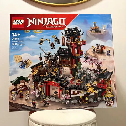 LEGO NINJAGO The Old Town 71861. Brand new never built. Only Minifigs removed
