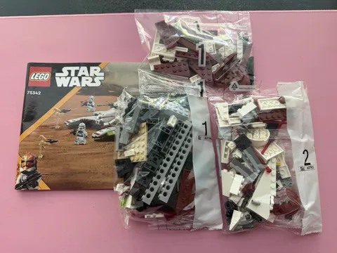 LEGO Star Wars 187th Republic Fighter Tank Build Only 75342 - No Minifigures