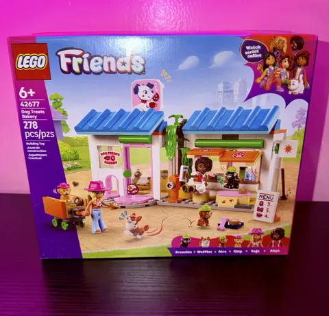 LEGO Friends 42677 - Dog Treats Bakery Building Toy