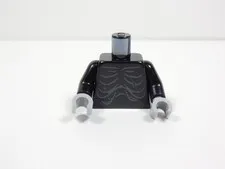 LEGO Harry Potter Black Printed Torso Minifig S4