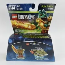LEGO DIMENSIONS Movie Fun Pack 71223 Chima Cragger Swamp Skimmer 45 Pcs 2015 New