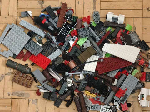 LEGO Bulk Lot 1.5 LBS Mixed Bricks Pieces Parts Random Megablocks  Bionicle