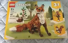 NEW Lego Creator 3-in-1 #31154  Forest Animals: Red Fox Brand New Sealed Box