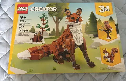 NEW Lego Creator 3-in-1 #31154  Forest Animals: Red Fox Brand New Sealed Box