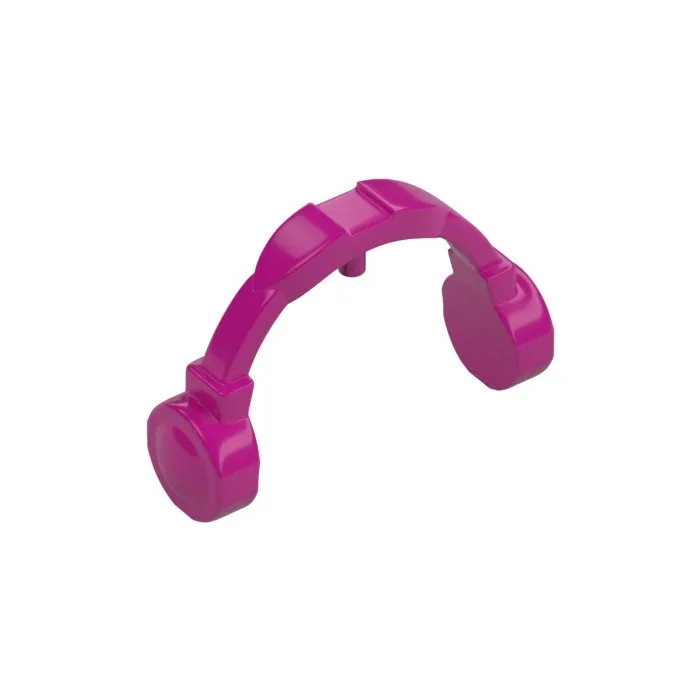 Lego Magenta Headphones with Thin Arms (35183) inv.565