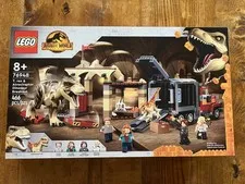 LEGO Jurassic World: T. rex & Atrociraptor Dinosaur Breakout (76948) NEW SEALED