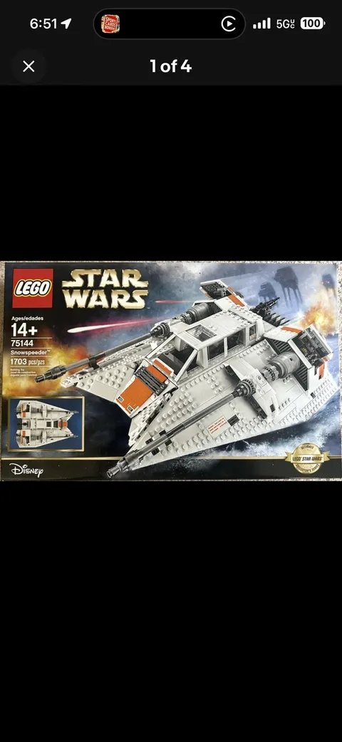 LEGO STAR WARS UCS (75144) Snowspeeder ~Brand New & Sealed~ Retired