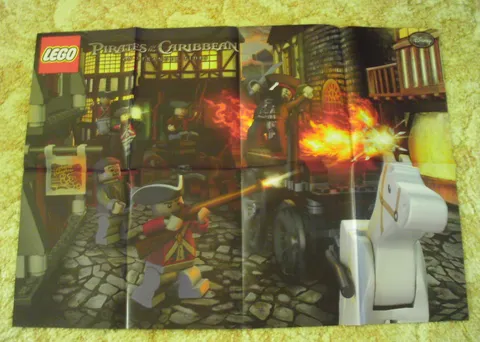 LEGO Pirates of the Caribbean on Stranger Tides 4193 London Escape Poster Disney